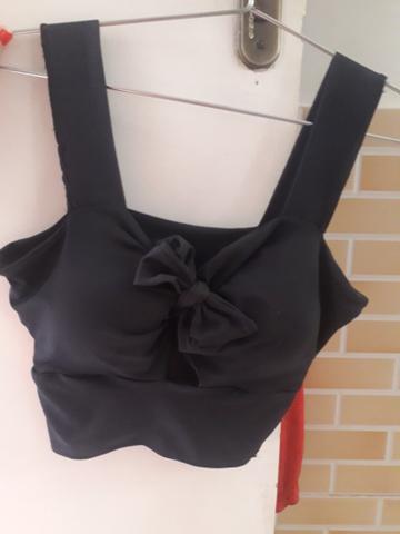 Cropped preto - Foto 2
