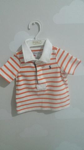 Camisa polo ralph Lauren infantil | camisa de bebê | camisa de botão | camisa top