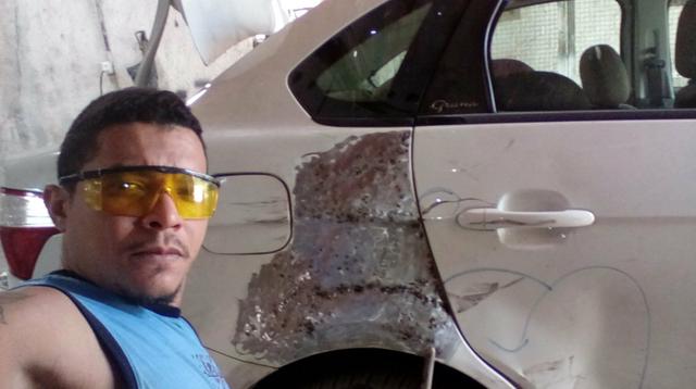 Lanternagem e pintura, carro é moto
