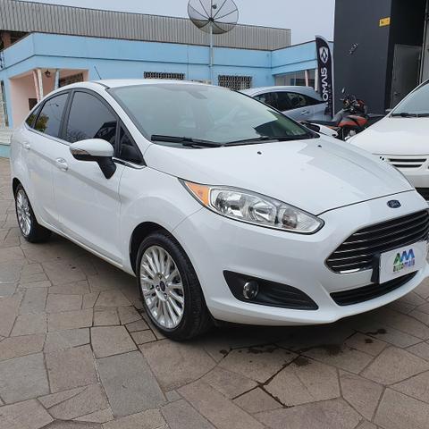 Super oferta Fiesta Sedan Titaniun ano 2014 completo apenas 40000km
