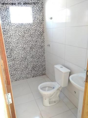 Casa para venda em várzea grande, mapim, 2 dormitórios, 1 banheiro, 2 vagas - Foto 7