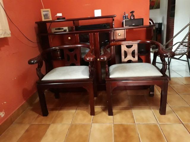 Rack com cadeiras de madeira modelo joaninha - Foto 3