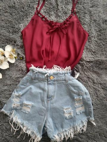 Conjuntos , shorts,blusas, blusas - Foto 2