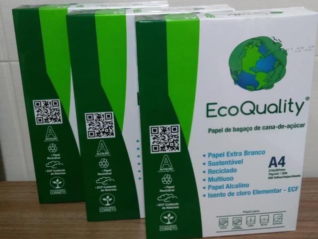 Caixa Papel A4 EcoQuality 5.000 folhas - Foto 2