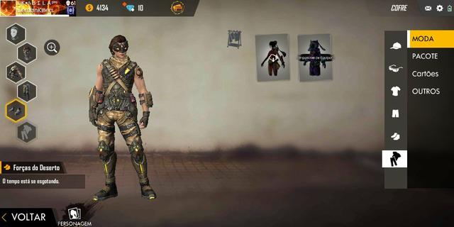 Vendo conta do free fire