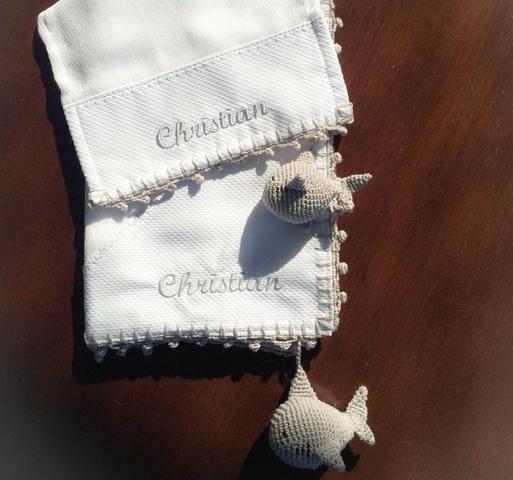 Fraldas Crochê Personalizada - Foto 2