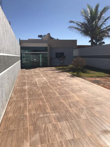 Linda casa de 3 qts, suíte, porcelanato no Setor de Mansões de Sobradinho - Foto 5