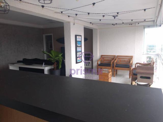 Apartamento com 3 dormitórios à venda, 155 m² por R$ 1.380.000,00 - Embaré - Santos/SP - Foto 3