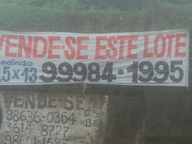 Terreno 12,5 por 13