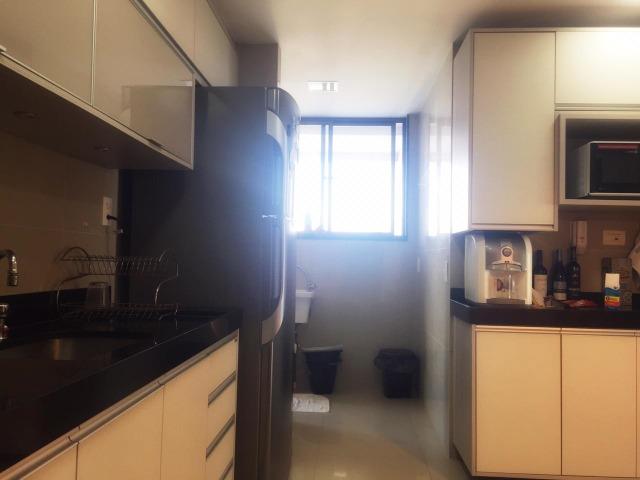 MB - Apartamento alto padrão, 3 quartos 118m², 2 suítes, com armários fixos - Foto 2