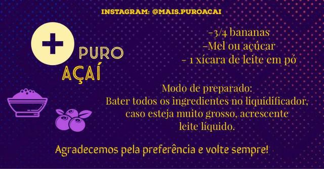 Polpas de açaí 1KG - Foto 4