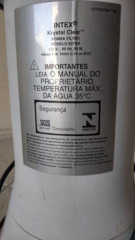 BOMBA FILTRANTE PARA PISCINA 3785 L/h - Foto 2