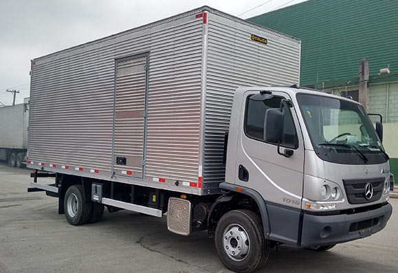 MB 1016 ACCELO CARROCERIA BAÚ CARGA SECA 2021 ZERO KM