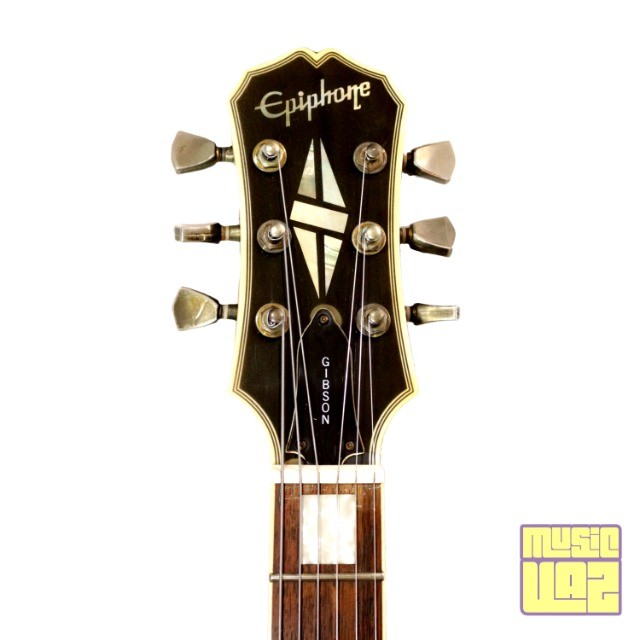 Guitarra Les Paul Custom Epiphone Black Beauty - Foto 5