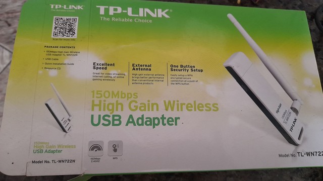 Adaptador Usb Wireless Tp-link Tp-wn722n - Foto 3