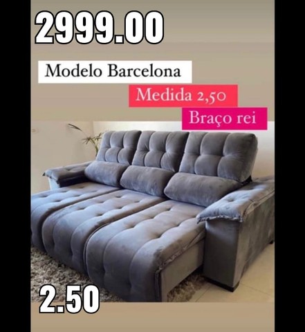 sofa modelo barcelona - Móveis - Setor Central, Goiânia 1110872392 | OLX