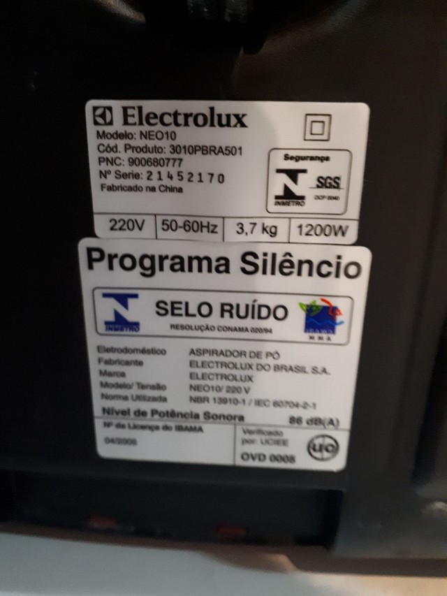 Vendo aspirador de pó Eletrolux Neo10 - Foto 4