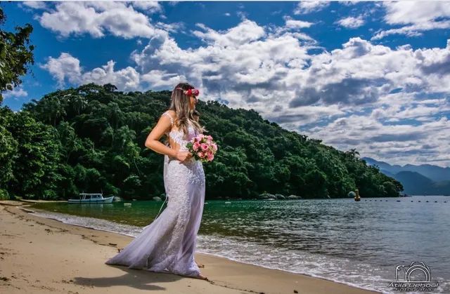 Vestido de Noiva Praiana 