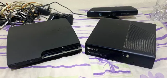 Lote de Consoles - Xbox 360 Bloqueado + Playstation 3 Bloqueado, Console  de Videogame Sony Usado 87402151