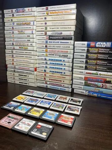 Nintendo 3ds/2ds - Lista de Jogos - Mario, Pokemon, Lego, etc