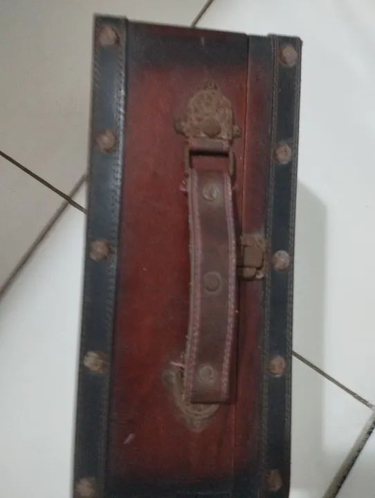Frasqueira vintage antiguidade - Foto 6