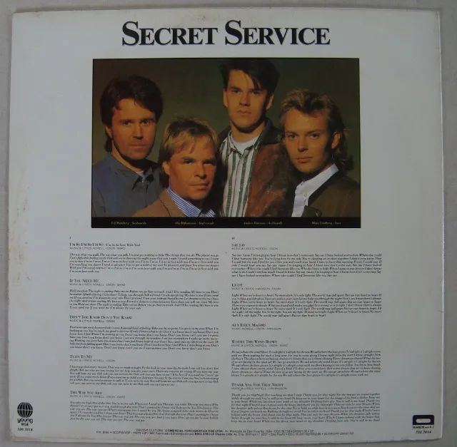 Lp Secret Service 1988 Aux Deux Magots, Disco De Vinil - Foto 2