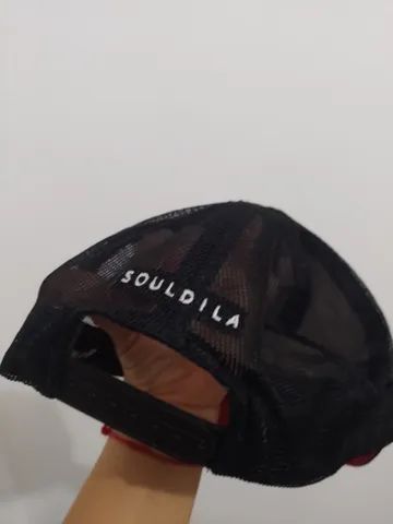 Boné rubro negro da marca souldila  - Foto 2
