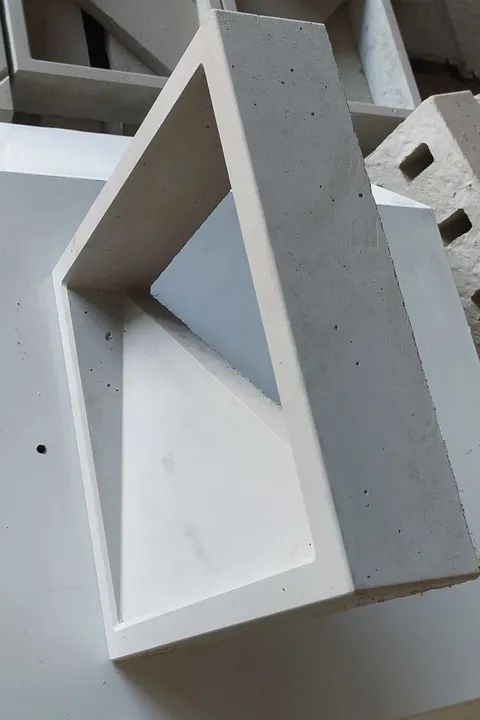 Cobogó triângulo 30 x 30 x 7 cm  - Foto 5