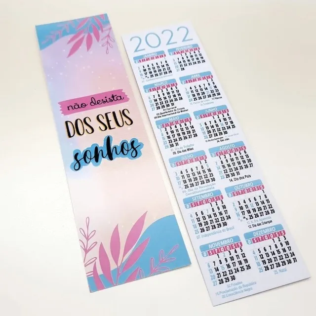 Marcador de páginas, marcador de livro personalizado