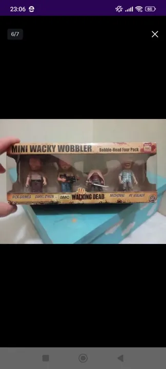 Mini funko pop The walking dead