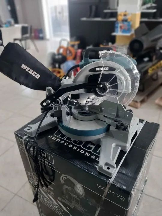 Meia esquadria 10" 1800w c/ disco para madeira Uso Profissional - Wesco(Loja) - Foto 5