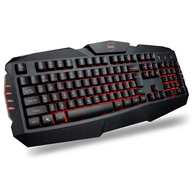 Combo Gamer 4 em 1 Teclado Mouse Fone Mousepad Dazz - Fazemos Entrega  - Foto 2