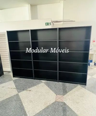 Prateleiras Adega MDF Preto
