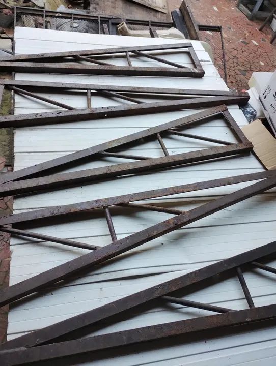 05 treliças de aço para construção civil