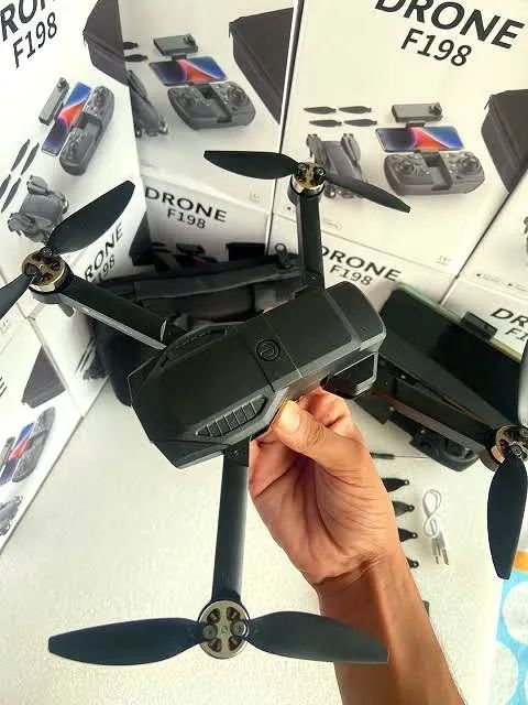Drone F198 Com Câmera Motor Blushless  - Foto 3