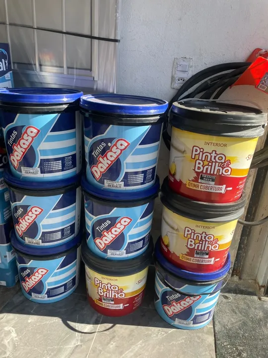 Tinta acrílica 16L / entregamos a domicílio