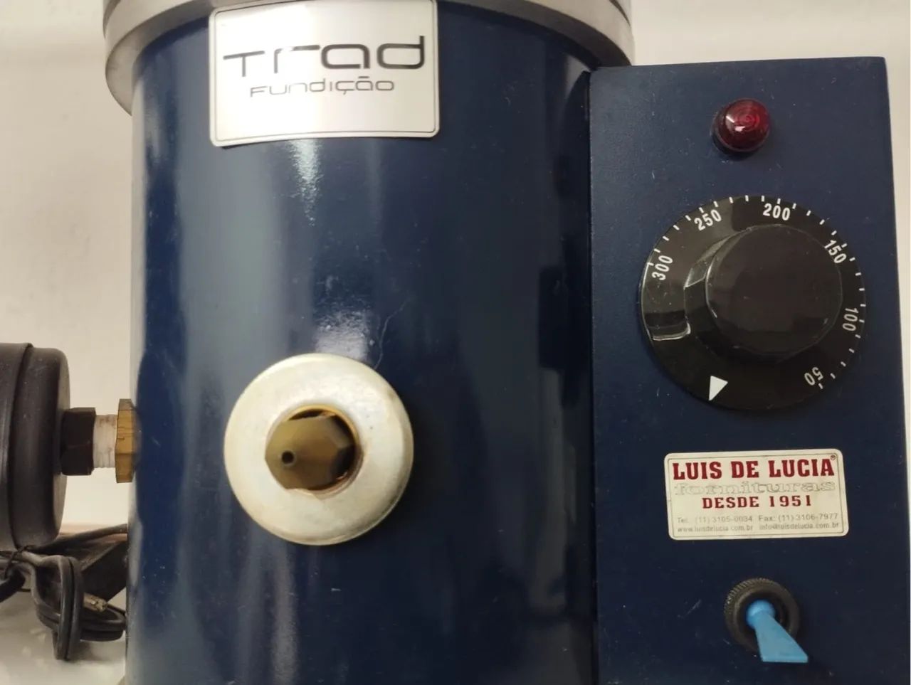 injetora de cera trad fundições 1000ml 220v nova - Foto 2