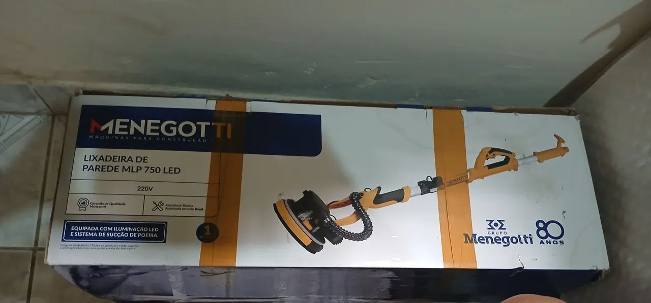 Lixadeira de parede MLP 750 Led - Foto 3