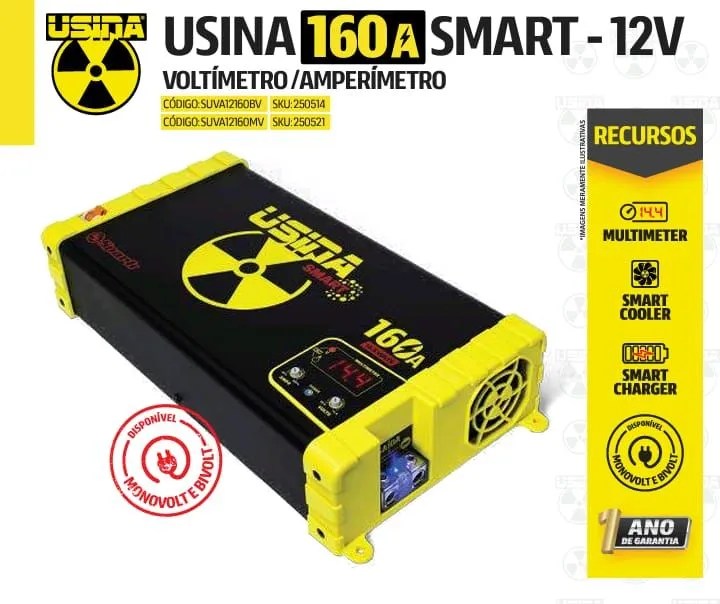 Fonte Usina 160A (som automotivo)