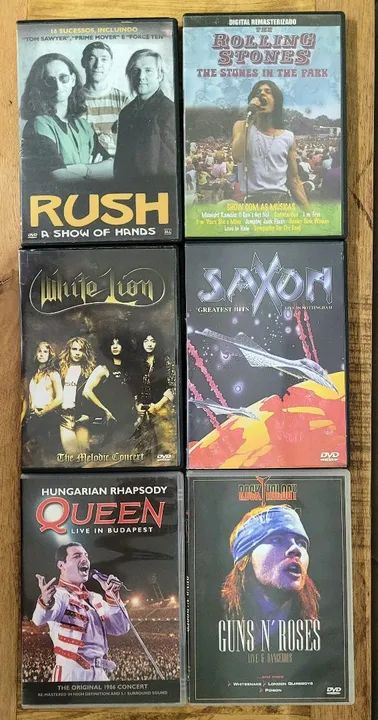 DVD's Musicais Rock - Foto 2