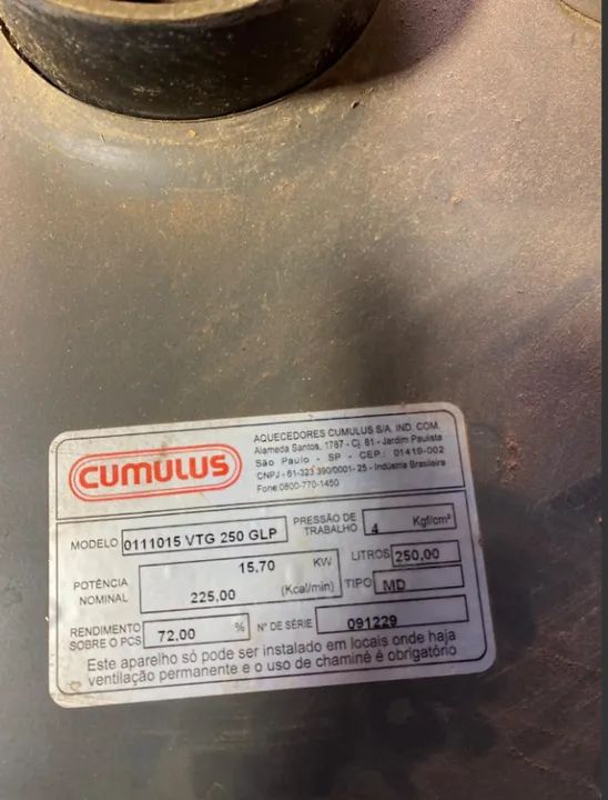 Aquecedor de Água com Gás - Foto 3