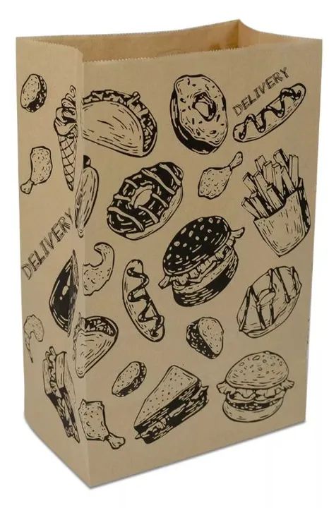 Embalagem parda para delivery  - Foto 2