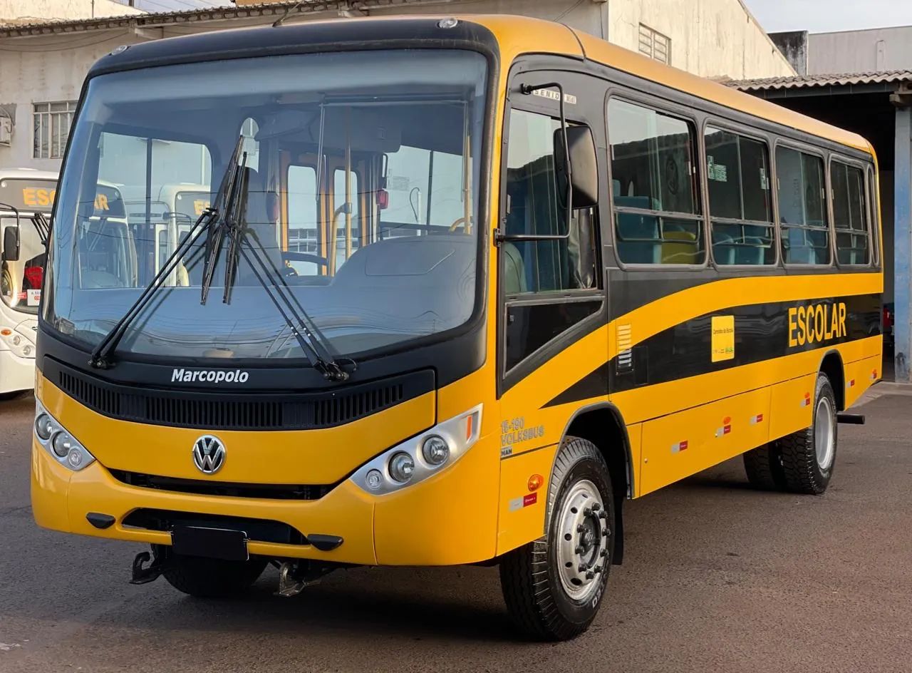 Ônibus escolar Marcopolo senior Midi ano 2014/2014 motor man 15-190 com 48L em cascavel,PR - Foto 7