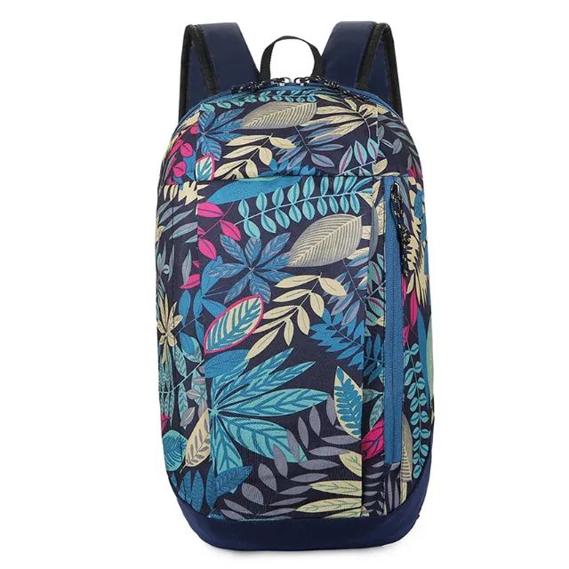 Mochila de viagem feminina ultra leve, compacta para esportes e lazer 10 litros (verde) - Foto 6