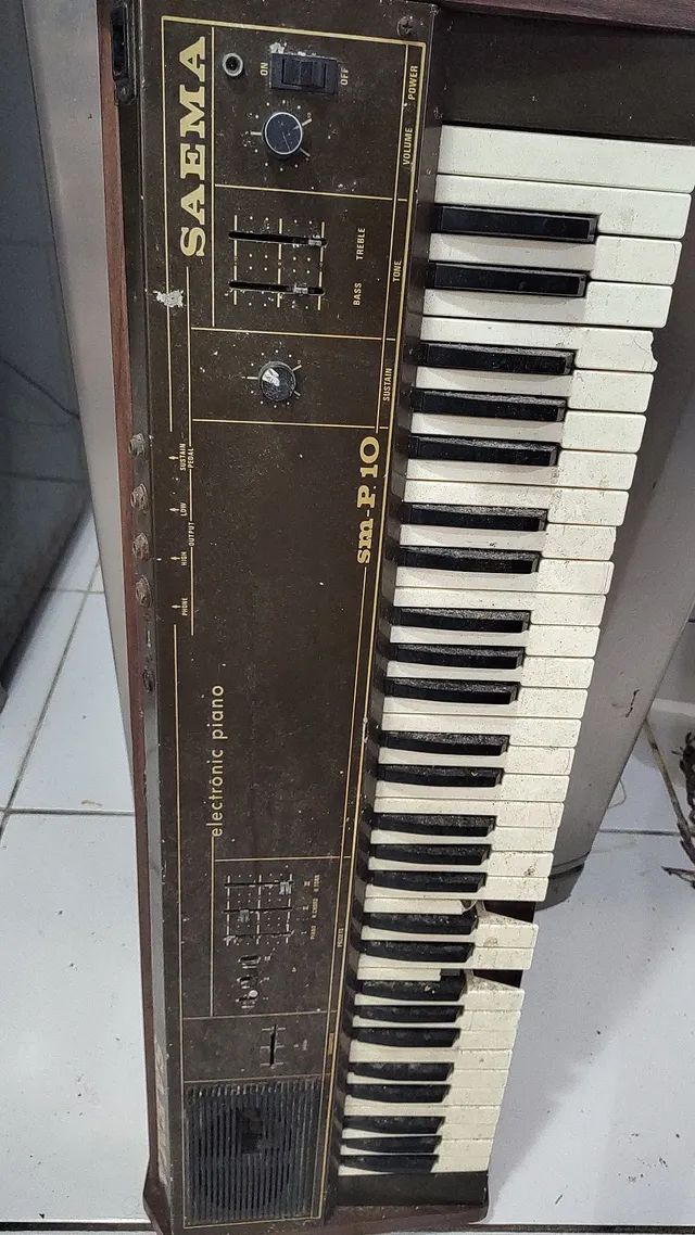 Piano eletrônico Saema sm- P.10 - Foto 4