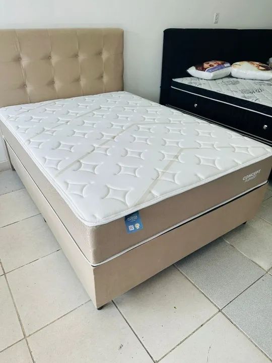 CAMA DE CASAL, MODELO CONCEPT MOLAS ENSACADAS  - Foto 3