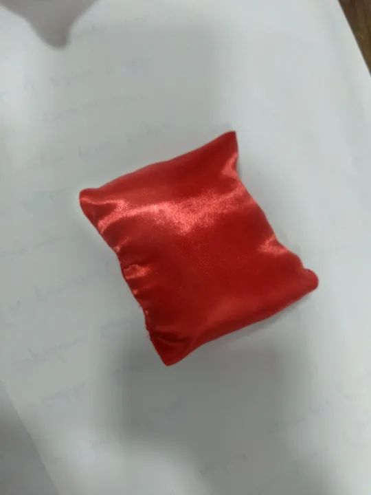 mini almofada relogio, pulseira 