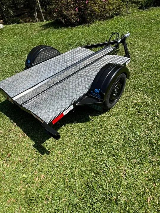PLATAFORMA PARA 1 MOTO REBOQUE DE MOTO  - Foto 4