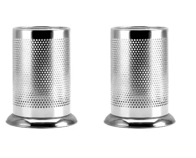 Porta Talheres Escorredor De Talhes Inox 9455207 - Foto 2