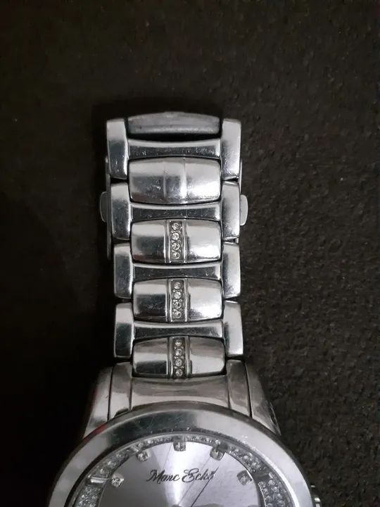 Relógio original Marc Ecko Aço inoxidável excelente estado- prova d agua  - Foto 3